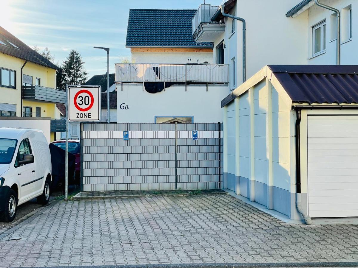 2 Room Galerie Einliegerwohnung In Rheinstetten, Messe Naehe, Rollstuhlfahrer Geeignet Esterno foto
