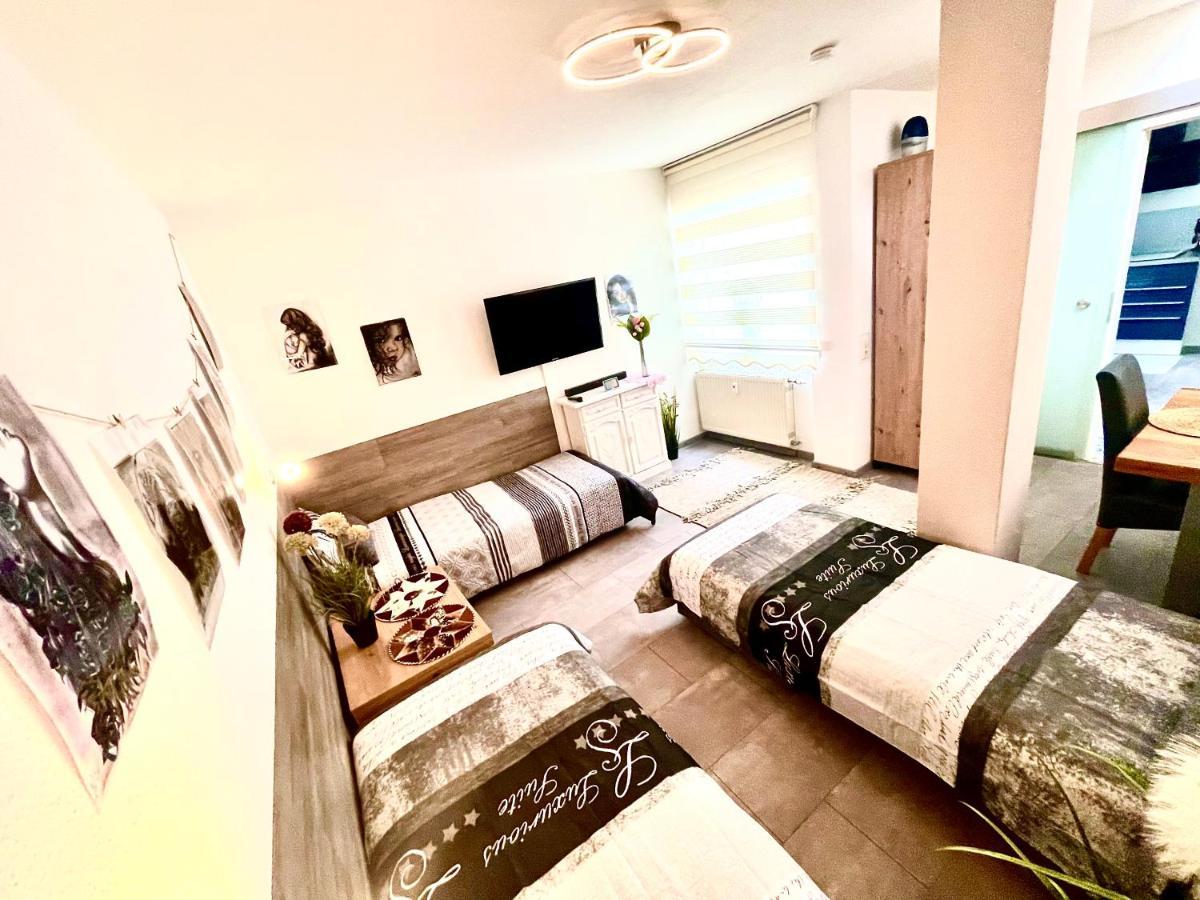 2 Room Galerie Einliegerwohnung In Rheinstetten, Messe Naehe, Rollstuhlfahrer Geeignet Esterno foto